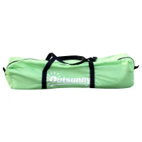 Tenda da Sole Portatile 3x3 m, Tendalino Parasole Impermeabile per Campeggio, e Spiaggia, Verde