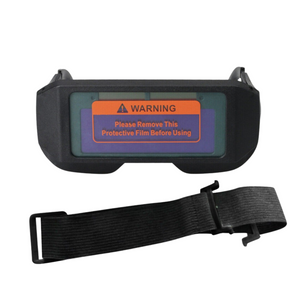 OCCHIALI PROTEZIONE PER SALDATURA LENTE AUTO OSCURAMENTO PER SALDATRICE