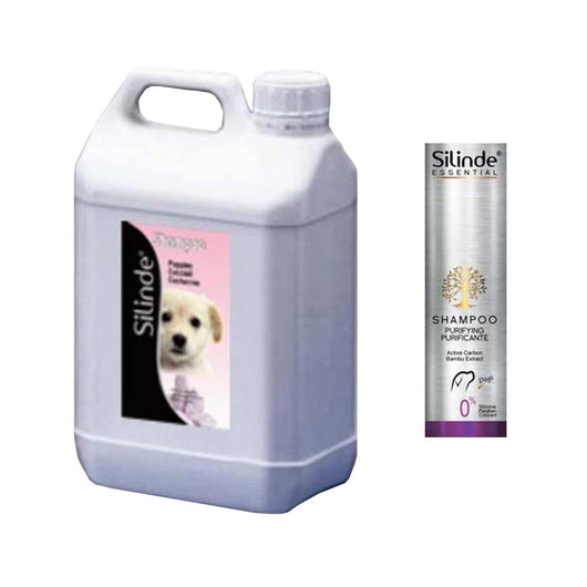 Silinde shampoo per cani toelettatura purificante tanica da 5 litri