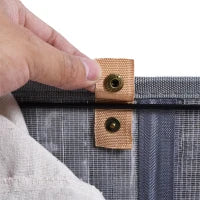 Cesto per il bucato 100L con 2 scomparti in bambù pieghevole con coperchio maniglia sacchetto removibile in tela grigio