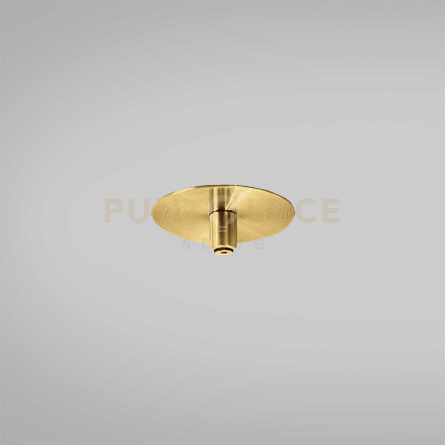 OFELIA B/I MINI - ROSONE SINGOLO TONDO AD INCASSO PIU ACCESSORI COLORE OTTONE