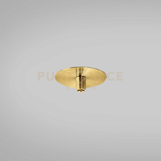 OFELIA B/I MINI - ROSONE SINGOLO TONDO AD INCASSO PIU ACCESSORI COLORE OTTONE