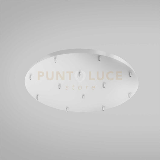 OFELIA B T/12 MINI  - ROSONE TONDO 12 FORI PIU ACCESSORI COLORE BIANCO