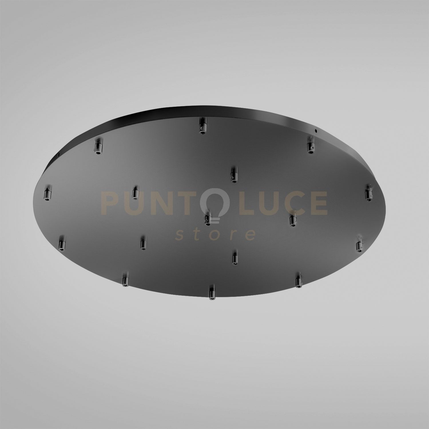 OFELIA B T/16 MINI  - ROSONE TONDO 16 FORI PIU ACCESSORI COLORE NERO