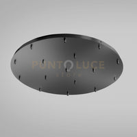 OFELIA B T/16 MINI  - ROSONE TONDO 16 FORI PIU ACCESSORI COLORE NERO