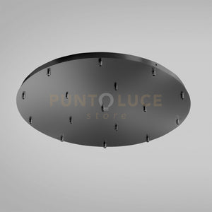 OFELIA B T/16 MINI  - ROSONE TONDO 16 FORI PIU ACCESSORI COLORE NERO