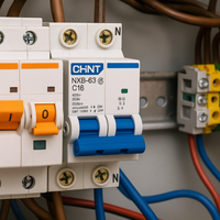 Chint 296749 interruttore magnetotermico serie nxb-63s c16 1p+n 4,5ka