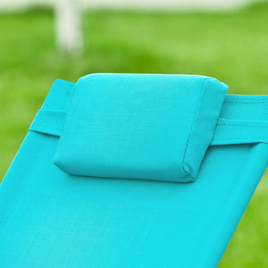 SoBuy Sdraio a dondolo con poggiatesta 63x150x87cm OGS28-HB