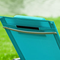 SoBuy Sdraio a dondolo con poggiatesta 63x150x87cm OGS28-HB