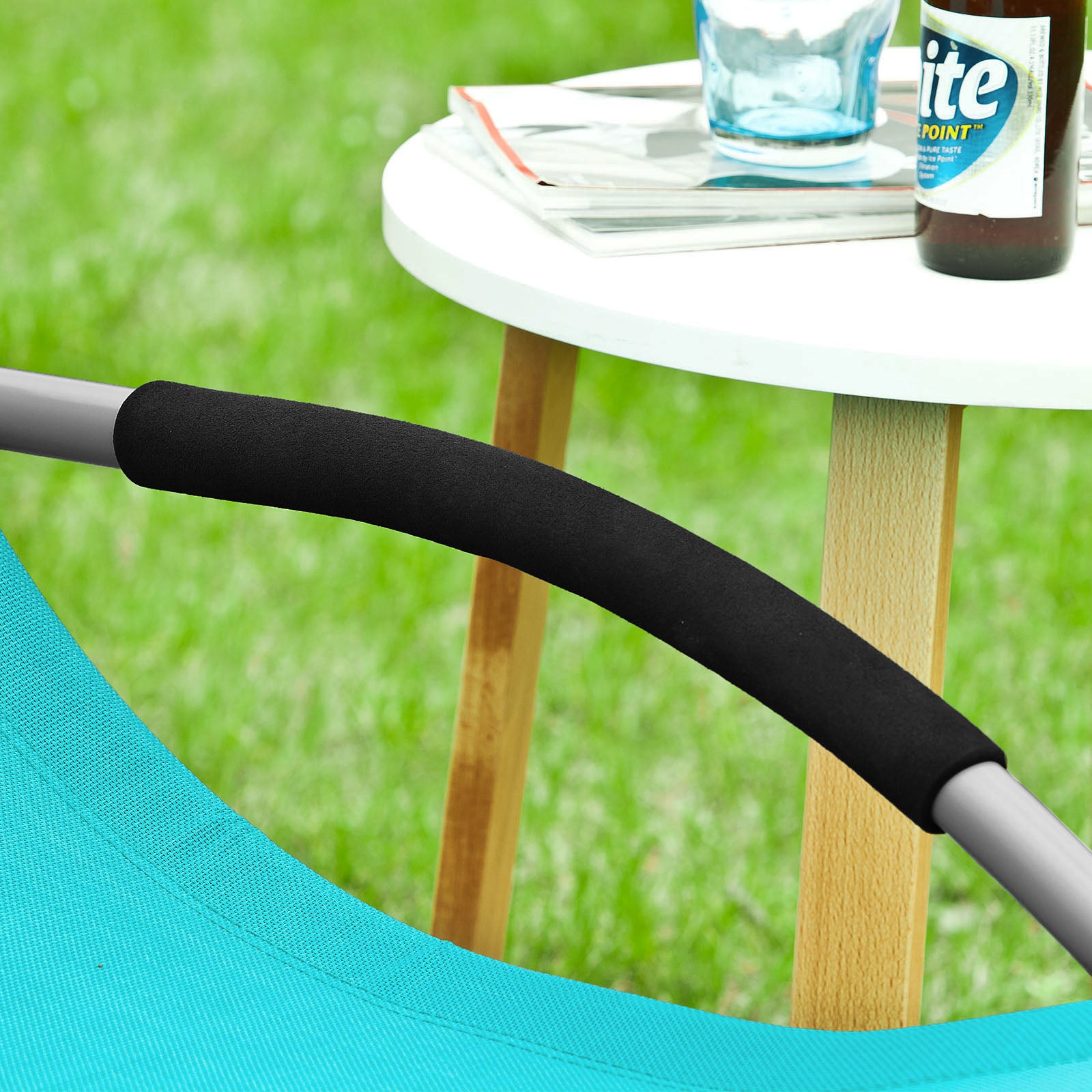 SoBuy Sdraio a dondolo con poggiatesta 63x150x87cm OGS28-HB