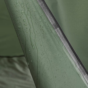 SoBuy Lettino da campeggio Brandina da campeggio Tenda da esterno con gancio per lampada e tasche porta scarpe Tenda 3 in 1 per 1 persona Pratica 193x86x160 cm OGS32-II-GR