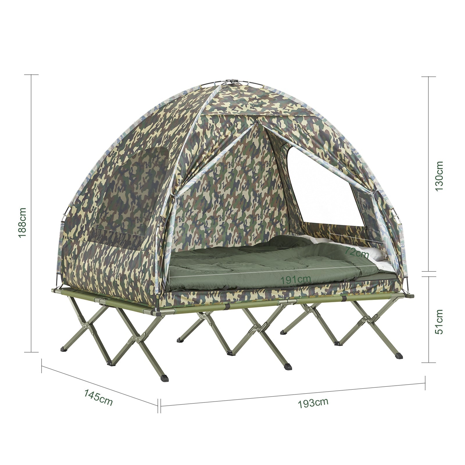 Tenda pieghevole 193x145x188cm OGS32-L-TN