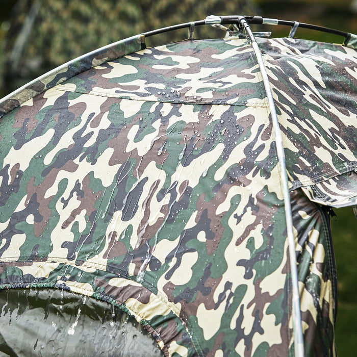 Brandina pieghevole campeggio Tenda da Campeggio con materasso Multicolori 193x145x178cm OGS61-L-TN