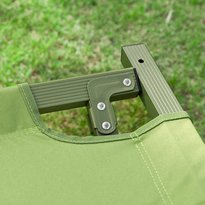 SoBuy® Brandina da Campeggio Pieghevole, Tenda da Campeggio,con Borsa e Materasso ad Aria, OGS32-GR,IT