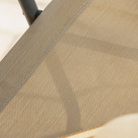 SoBuy Dondolo da Giardino Sedia a Dondolo da Esterno Lettino Prendisole con Tasca Laterale Poltrona da Giardino Sdraio per Patio Balcone Campeggio Spiaggia Cacchi 143x57x85 cm OGS47-KA