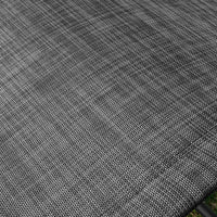 SoBuy Dondolo da Giardino Sedia a Dondolo da Esterno Lettino Prendisole con Tasca Laterale Poltrona da Giardino Sdraio per Patio Balcone Campeggio Spiaggia Nero/Grigio 143x57x85 cm OGS47-MS