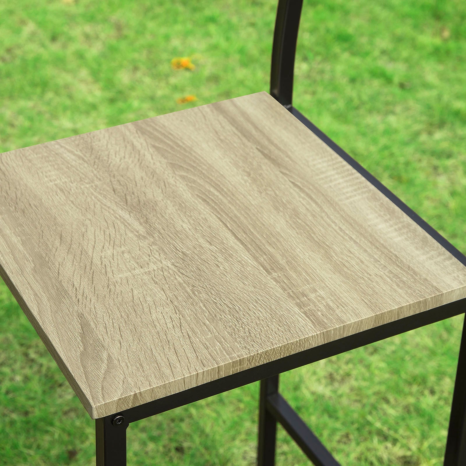 Set Tavolo e sedie da Bar,Penisola Cucina Mobile, Altezza: 100 cm, OGT16-N