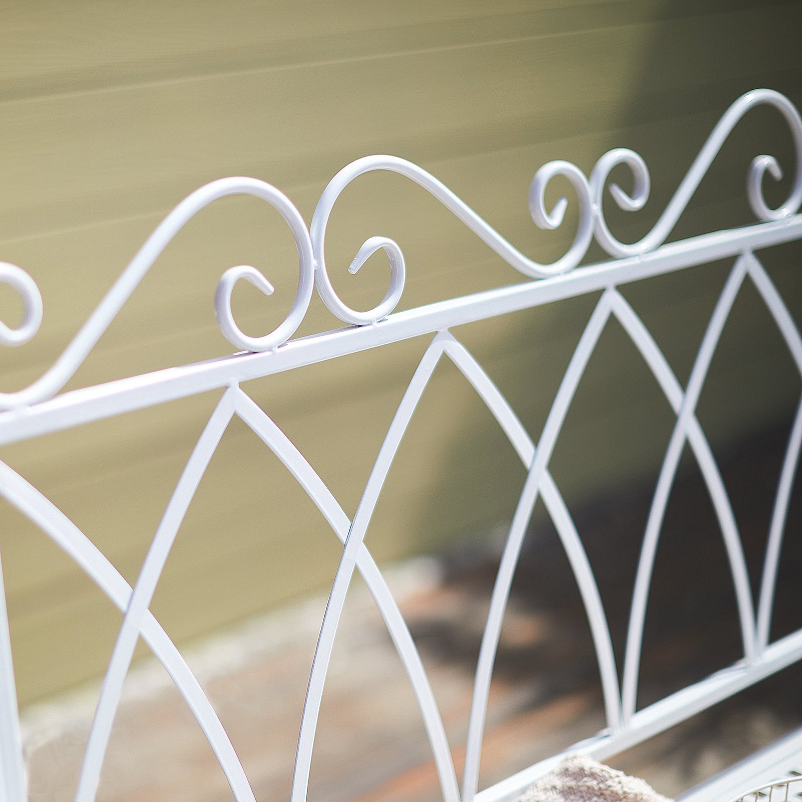 panchina da esterno panchina da giardino Panca da Giardino per 2 Persone Stile Antico Ferro OGT45-W