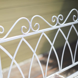 panchina da esterno panchina da giardino Panca da Giardino per 2 Persone Stile Antico Ferro OGT45-W