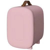 Mini Frigorifero, Beauty Fridge, Capacità di 4 L, 20,3 x 26,3 x 28 cm, Rosa