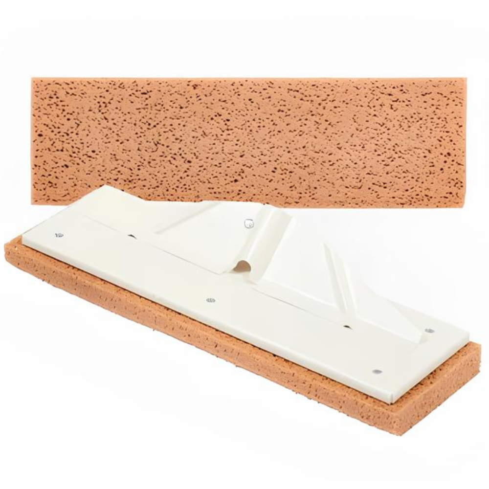 Frattone spugna avana senza manico 13x42cm pulizia professionale fughe dopo posa