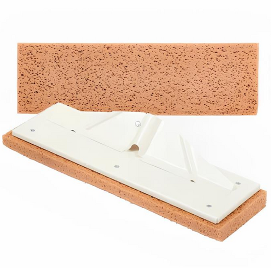 Frattone spugna avana senza manico 13x42cm pulizia professionale fughe dopo posa