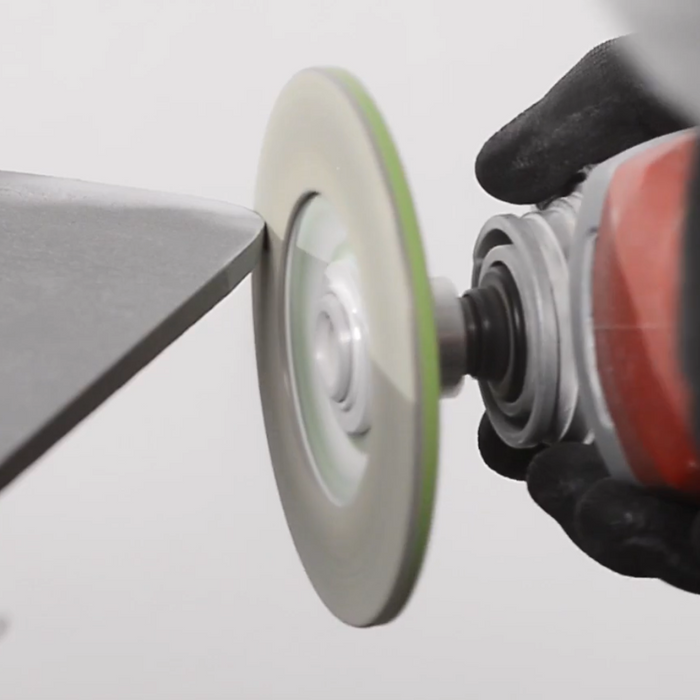 Disco diamantato lamellare diametro 115mm sgrossatura bordi piastrelle *** formato grana 60gr., confezione 1