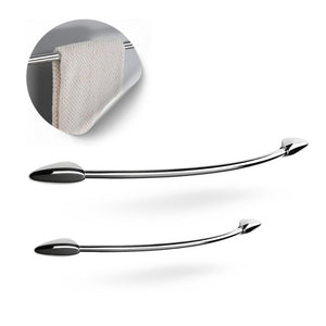 Set 9 pezzi accessori da bagno odissea acciaio cromato dal design moderno