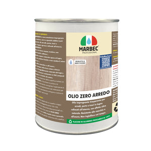 Impregnante legno trasparente OLIO ZERO ARREDO   1KG