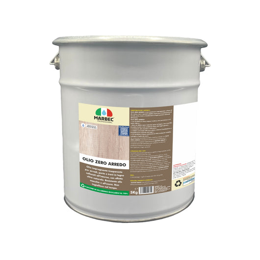Impregnante legno trasparente OLIO ZERO ARREDO   5KG