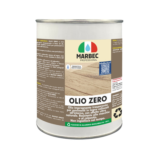 Impregnante legno trasparente OLIO ZERO   1KG