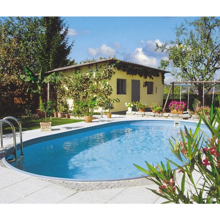 Piscina interrata OLIVIA 1200 - 12,00 x 6,00 x h 1,50 m
