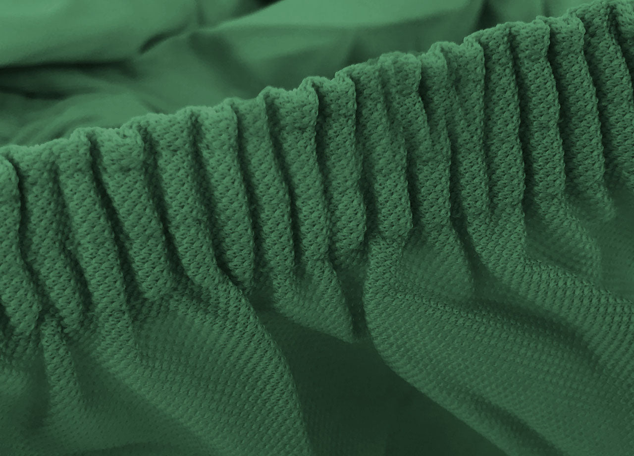 Copriseduta Per Divano Elasticizzato Antimacchia Genius In Tinta Unita - Coppia Maxi - Verde Oliva 1006