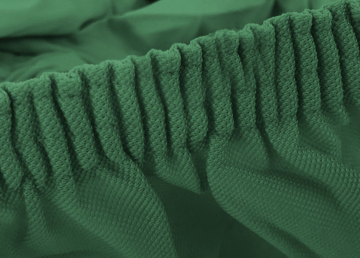 Copritavolo Antimacchia Elasticizzato  In Tinta Unita Copri Tavola Genius - 12 Posti - Verde Oliva 1006