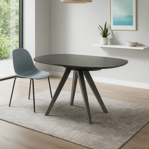 Velvet, Set di 4 sedie in polipropilene Azzurro (50cm X 51cm H. 79cm)| Duzzle