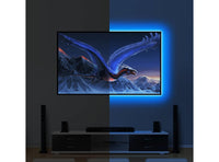 OMERIL Striscia LED 2M RGB 5050 con 16 Colori e 4 Modalità Alimentata USB Impermeabile con Telecomando IR per TV Retroilluminazione