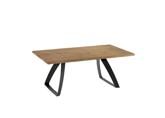 Bridge - Tavolo Fisso (200 x 100 cm) in Rovere Nero