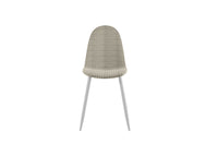 Martina - Sedia in simil rattan beige 4 pz