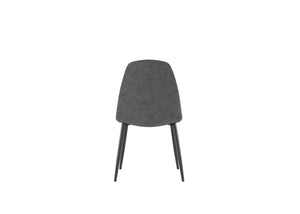 Sedia in similpelle 44cm x 50cm H. 84cm 4 pz