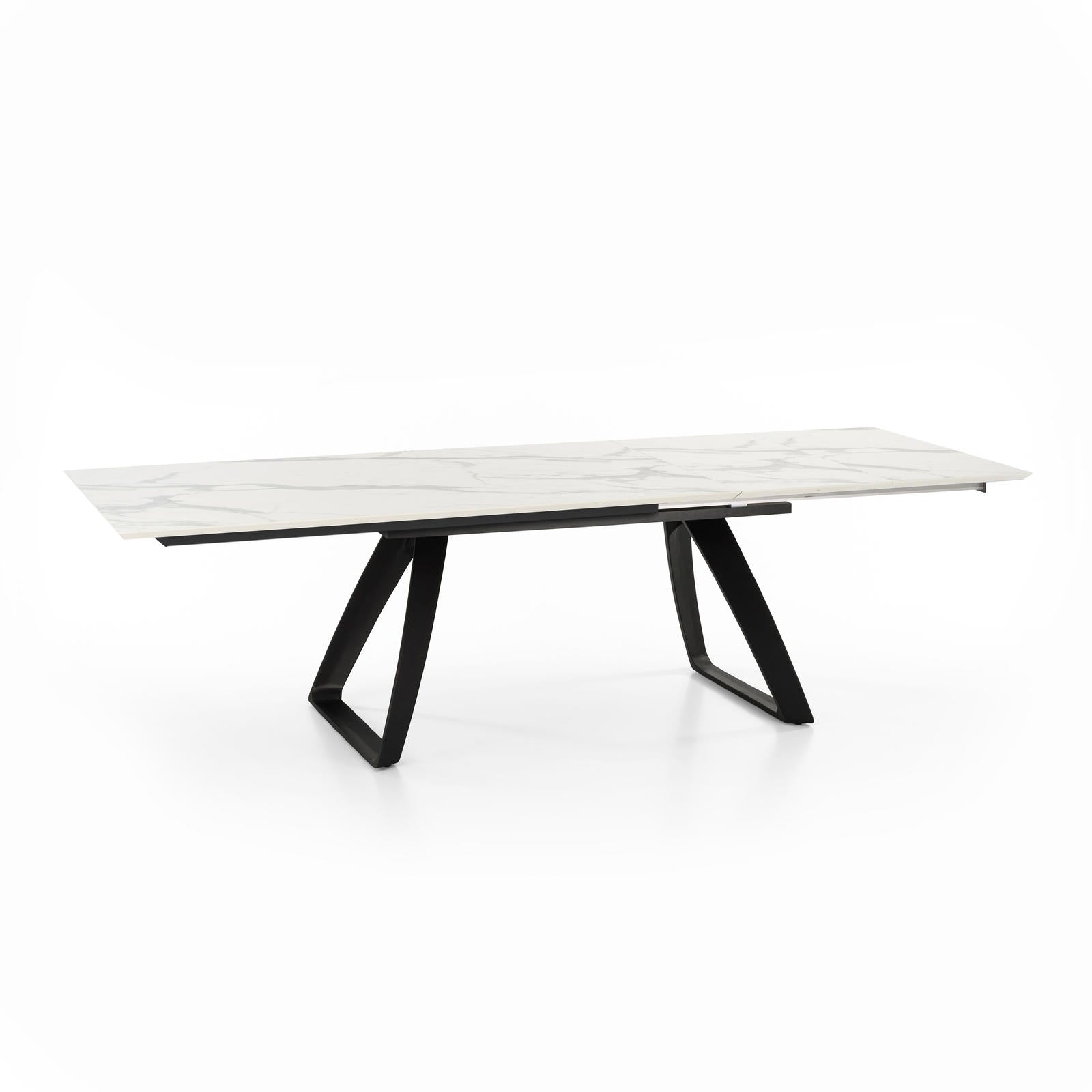 Barret - Tavolo Allungabile (170/270 x 90 cm) in HPL su MDF Nero