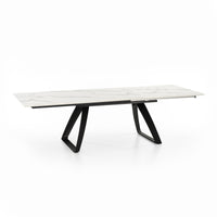 Barret - Tavolo Allungabile (170/270 x 90 cm) in HPL su MDF Nero