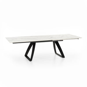 Barret - Tavolo Allungabile (170/270 x 90 cm) in HPL su MDF Nero