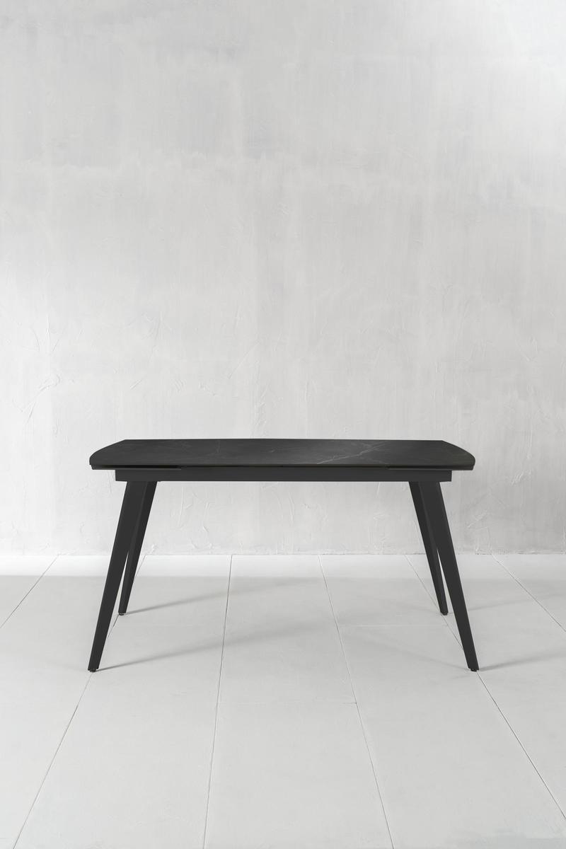 Nicolas - TAVOLO ALLUNGABILE in Nero SINTERIZZATO