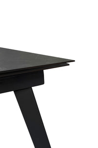 Nicolas - TAVOLO ALLUNGABILE in Nero SINTERIZZATO