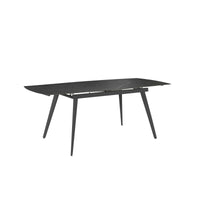 Nicolas - TAVOLO ALLUNGABILE in Nero SINTERIZZATO