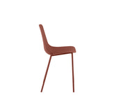 Frida - Sedia in polipropilene ruggine 4 pz