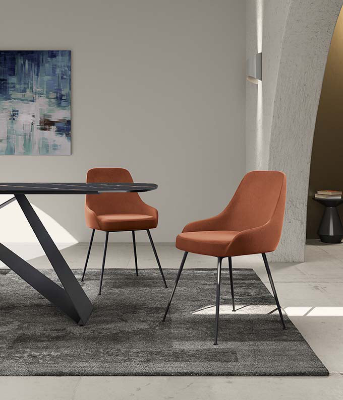 Sedia in microfibra - Nandy 1 pz