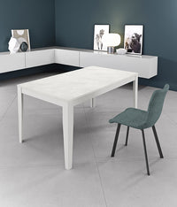 Big - Tavolo allungabile (130/290 x 80 cm) in Melaminico Bianco