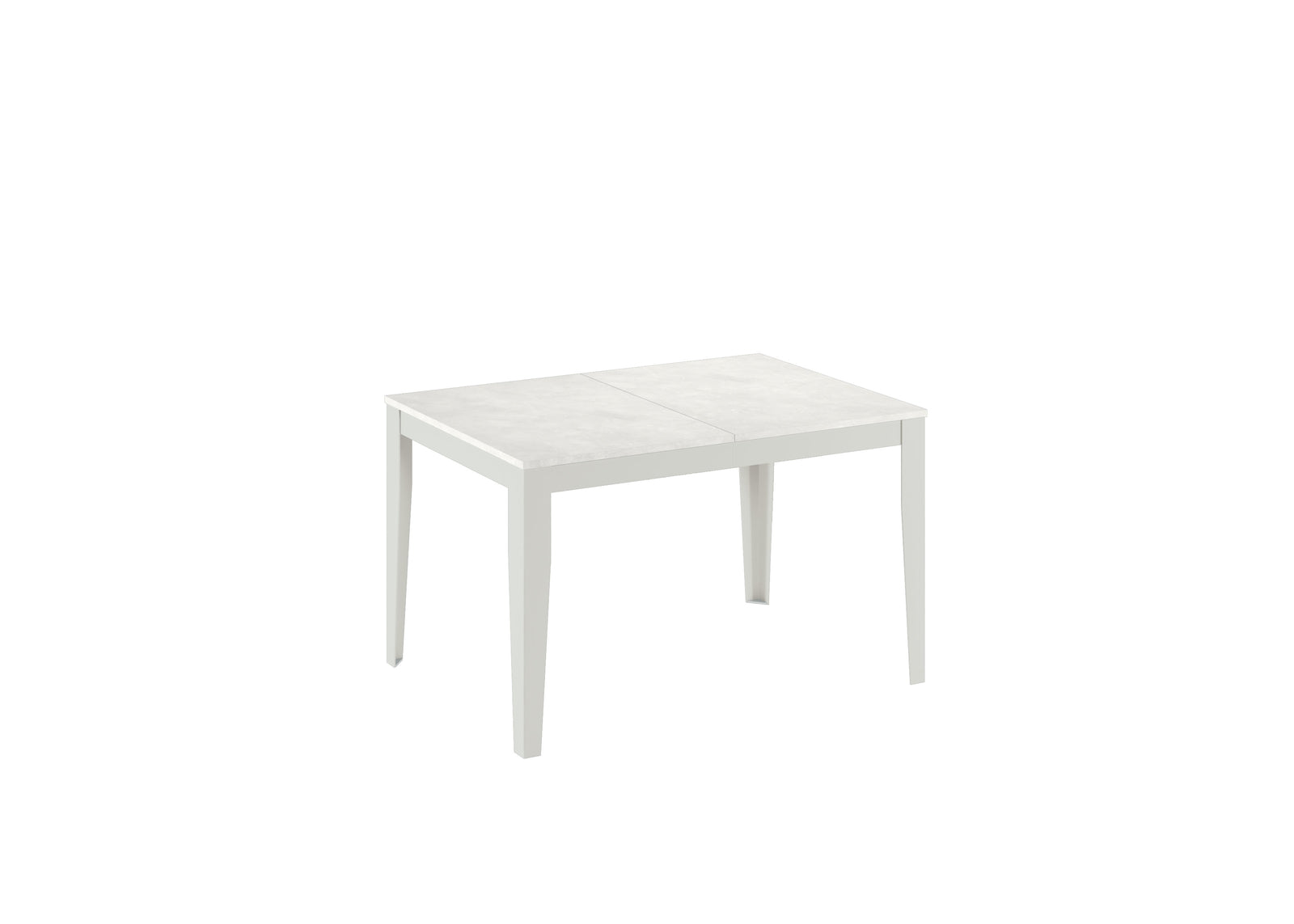 Big - Tavolo allungabile (130/290 x 80 cm) in Melaminico Bianco