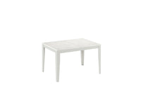 Big - Tavolo allungabile (130/290 x 80 cm) in Melaminico Bianco